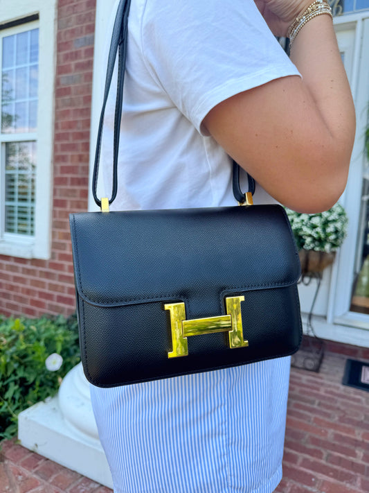 Halie Black Purse