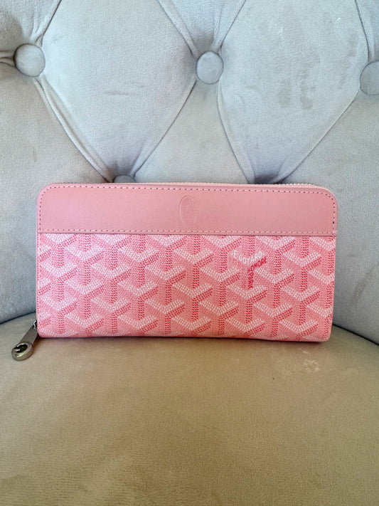 On The Go Pink Wallet