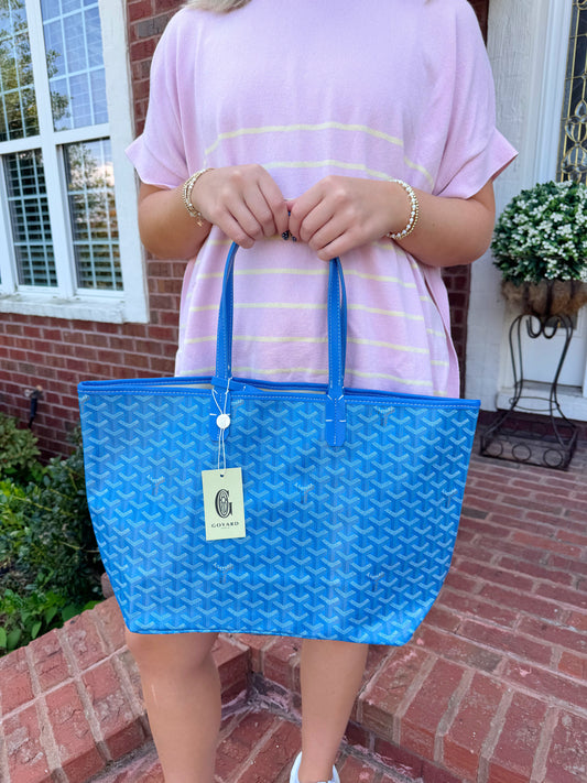 Light Blue On The Go Purse