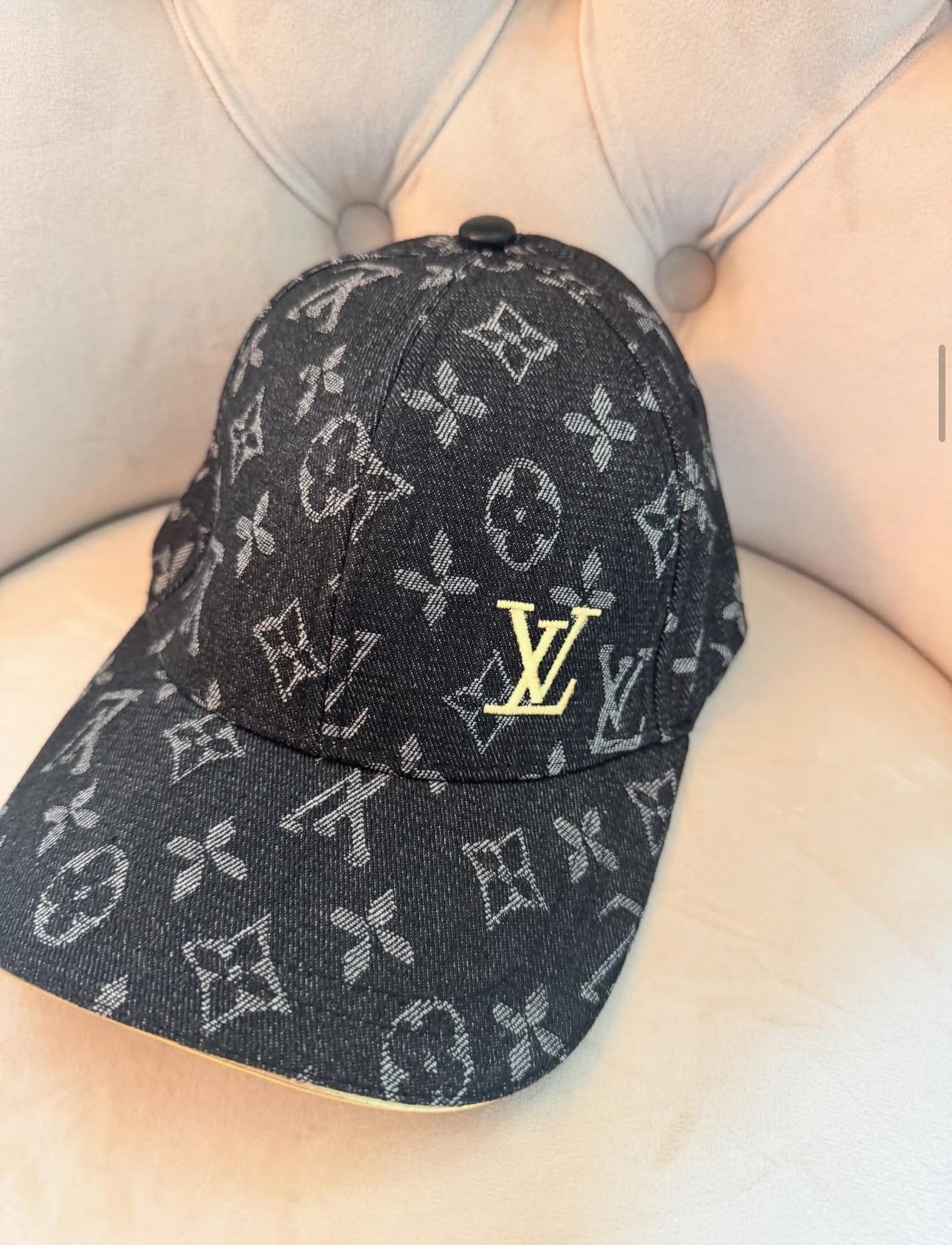 Black Denim Hat