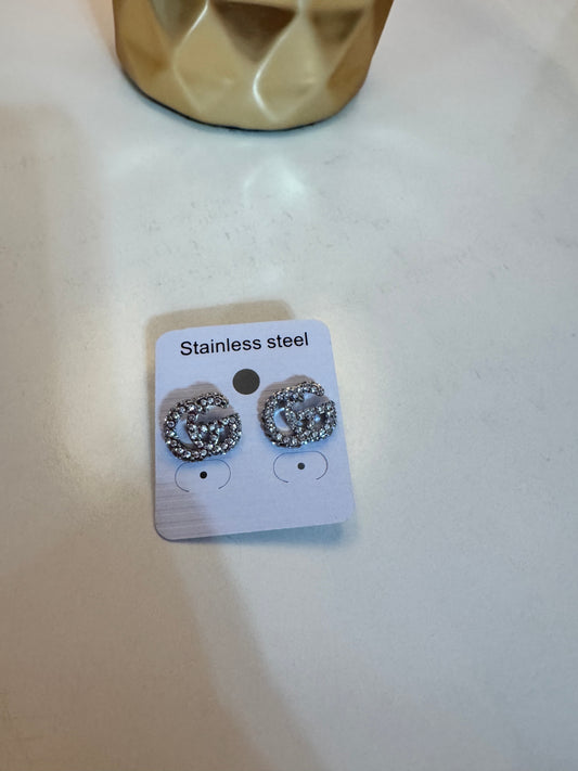 Harlow Silver Earrings