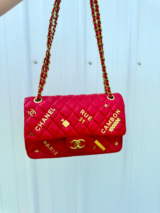 Violet Red Purse