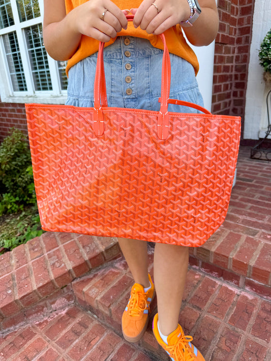 Orange On The Go Purse